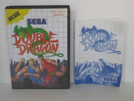 Double Dragon (CASE & MANUAL ONLY) - Sega Master System